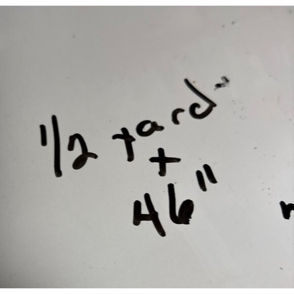 Beige Abstract Watercolor Fabric 1/2 yard x 46" Cotton Sewing Crafting Quilting - Picture 4 of 4